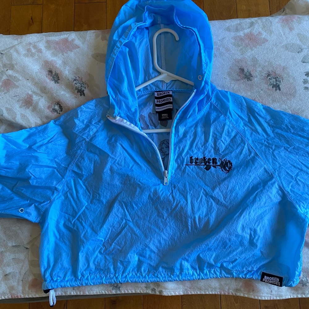 Sympathy Crop Windbreaker